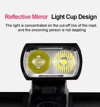 Front/Rear Bicycle T6 LED Light Set
