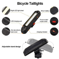 Front/Rear Bicycle T6 LED Light Set