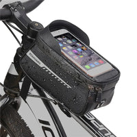 Bicycle Beam Bag with Waterproof Phone Holder