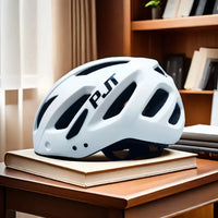 PJT NEW GEN BIKE HELMET WITH VISOR + LED BACKLIGHT