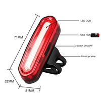 Front/Rear Bicycle T6 LED Light Set